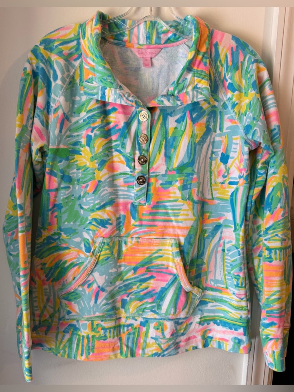 Lilly Pulitzer Captain Popover with front Pockets